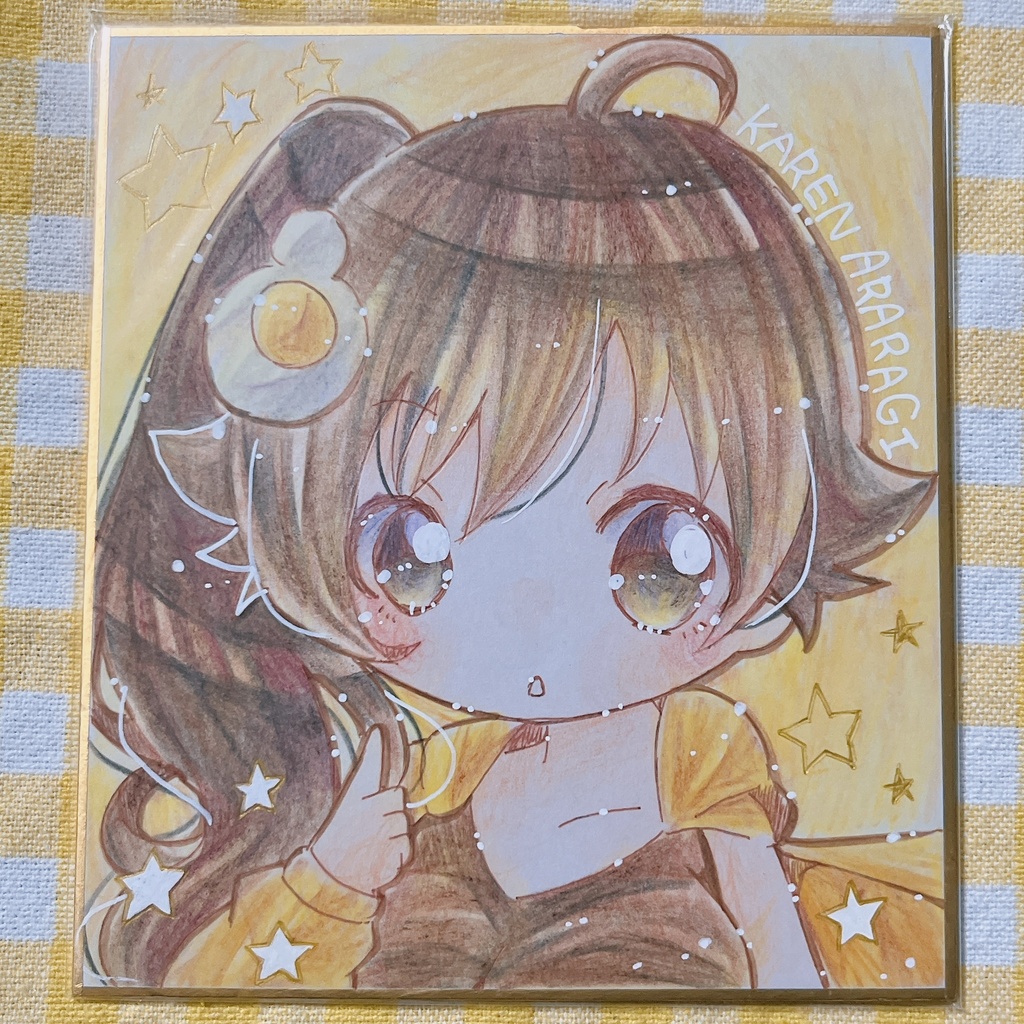 小色紙 化物語 阿良々木火憐