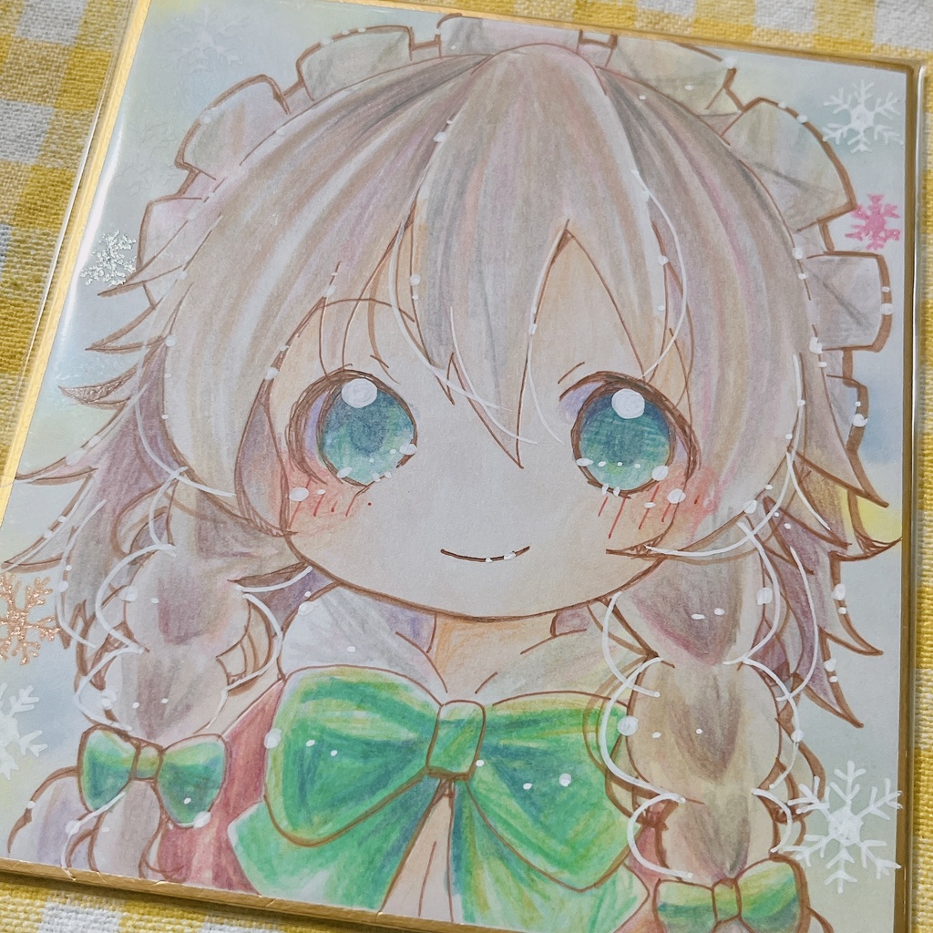 小色紙 東方 十六夜咲夜 (サンタ)