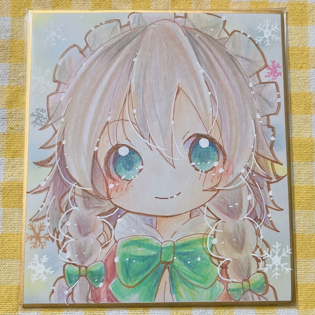 小色紙 東方 十六夜咲夜 (サンタ)