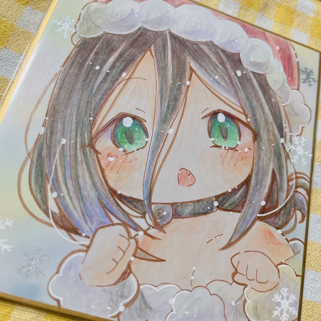 小色紙 チェンソーマン レゼ ② (サンタ)