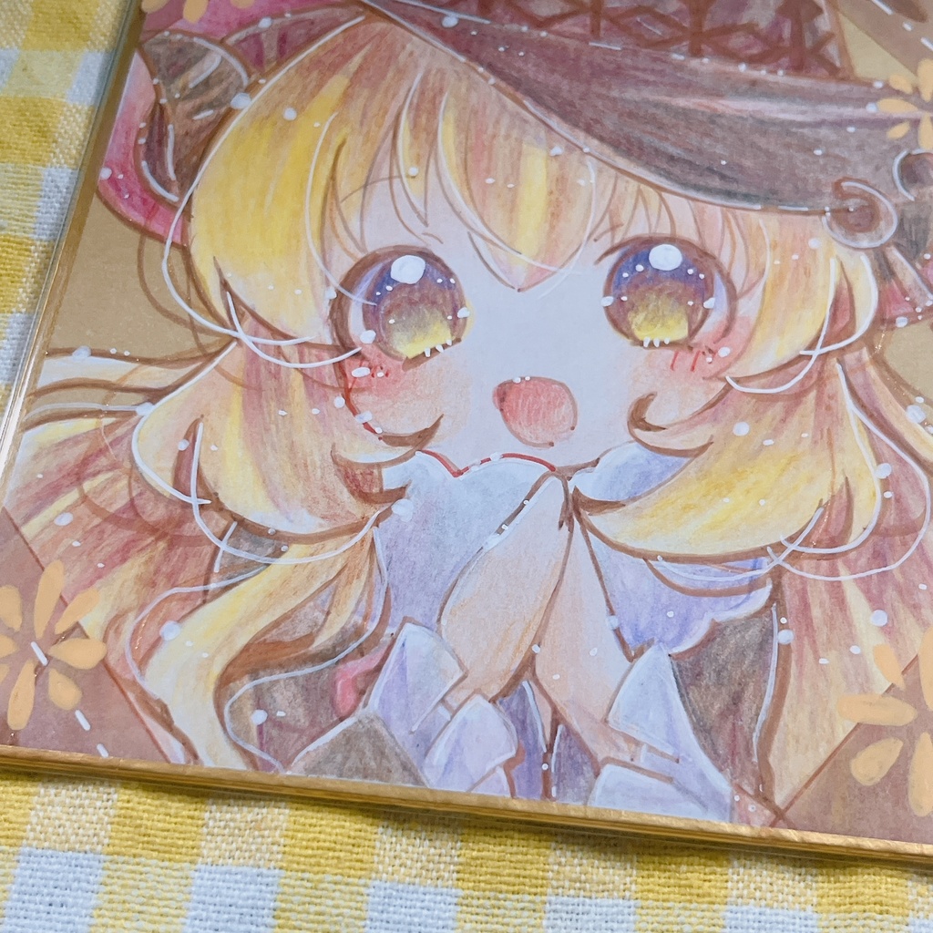 小色紙 角巻わため