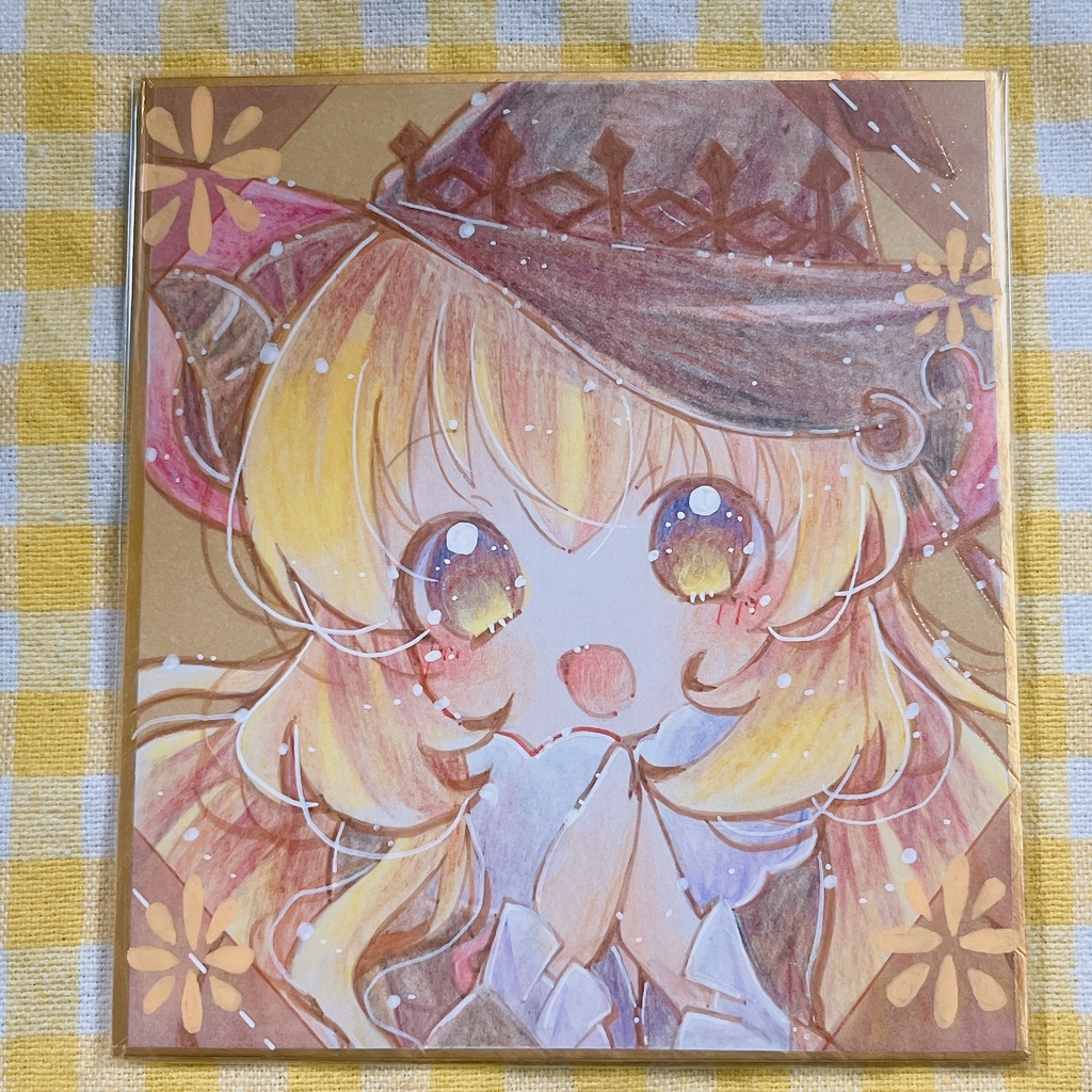 小色紙 角巻わため