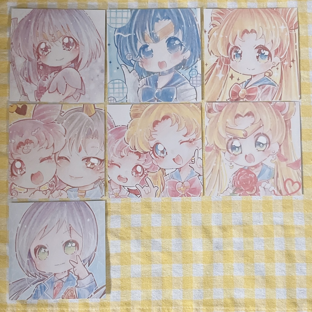 複製色紙 セーラームーン セット