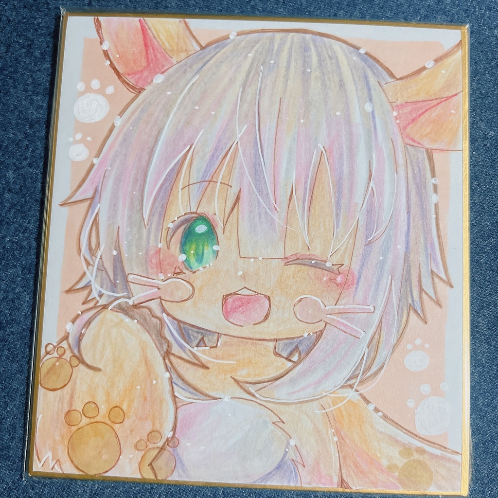 小色紙 メイドインアビス ナナチ ②