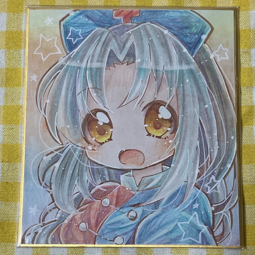小色紙　東方　八意永琳