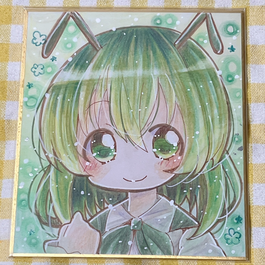 小色紙　東方　リグル・ナイトバグ