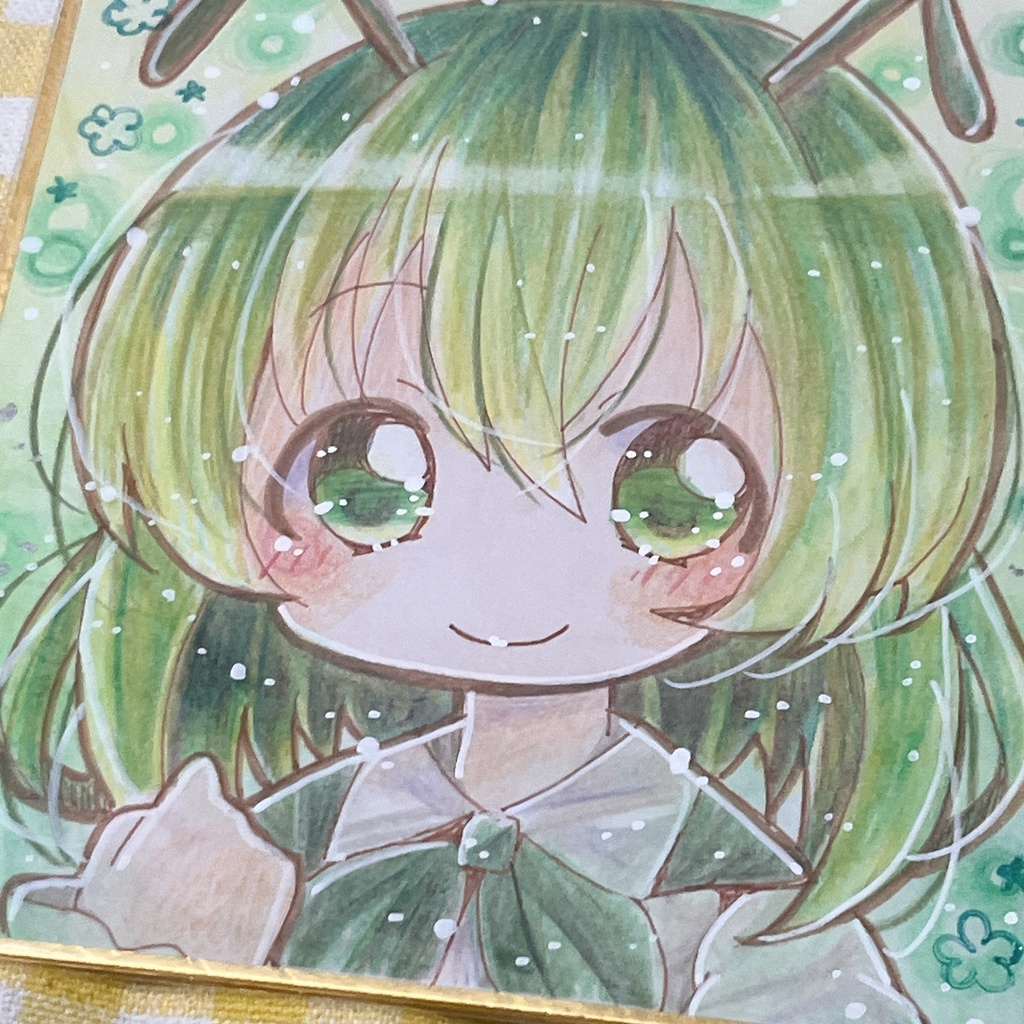 小色紙 東方 リグル・ナイトバグ