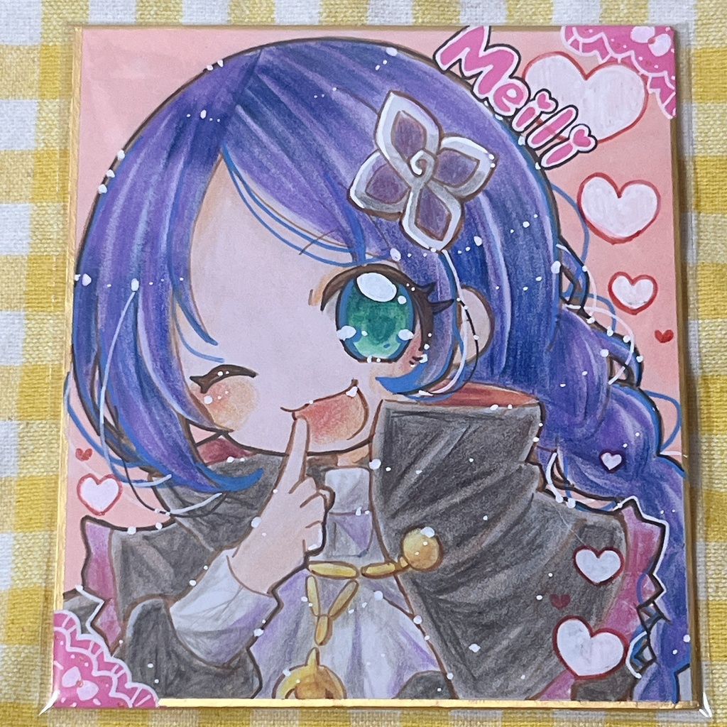 小色紙　リゼロ　メィリィ