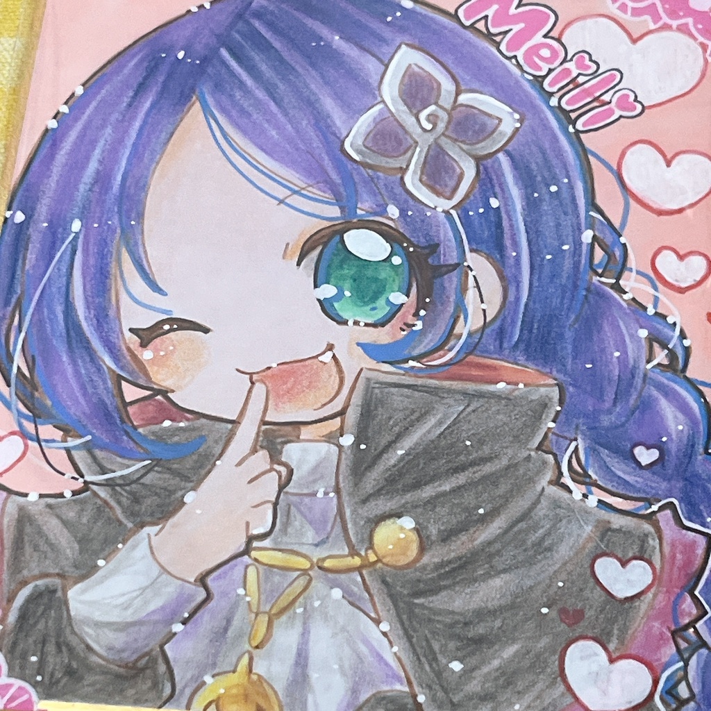 小色紙 リゼロ メィリィ