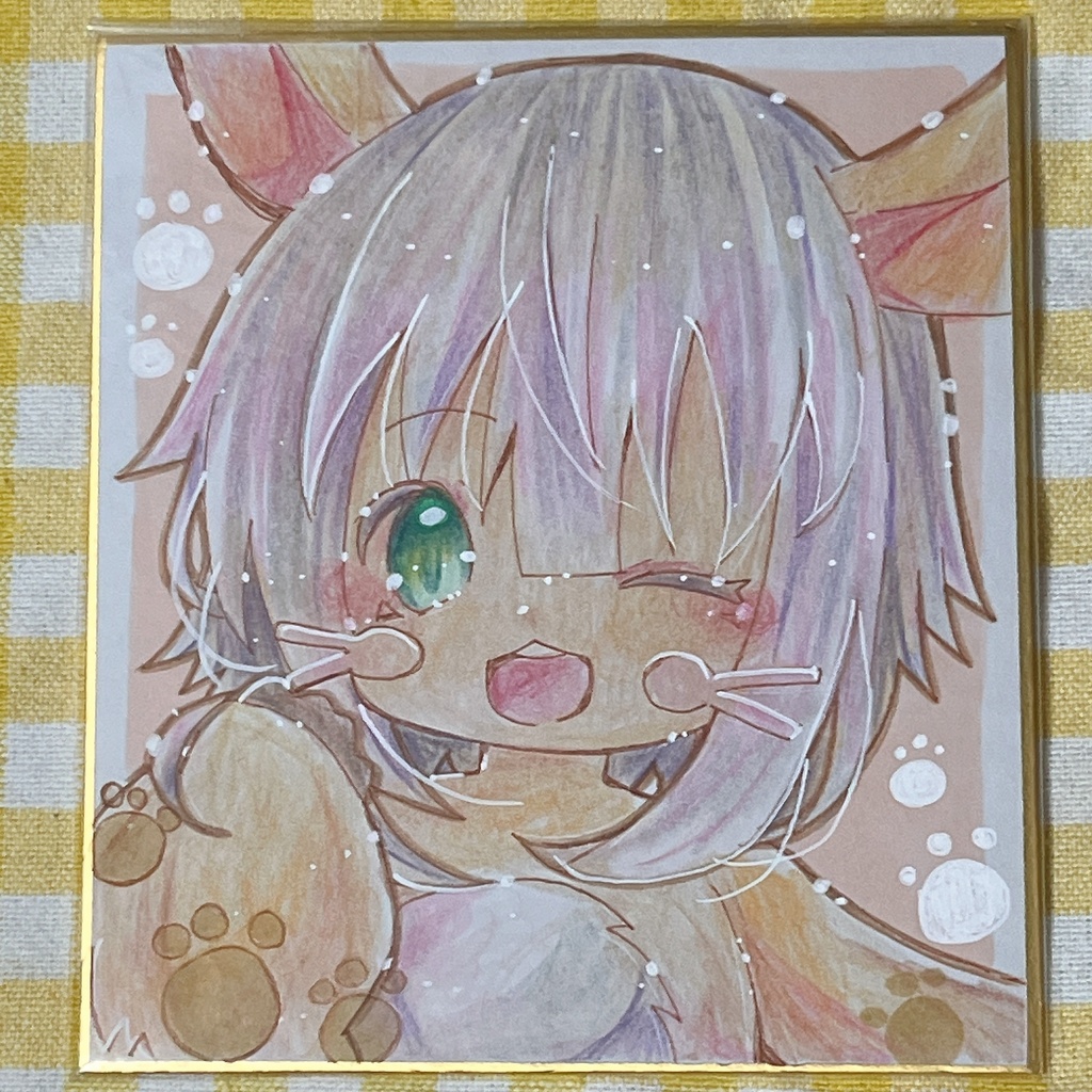 小色紙　メイドインアビス　ナナチ①