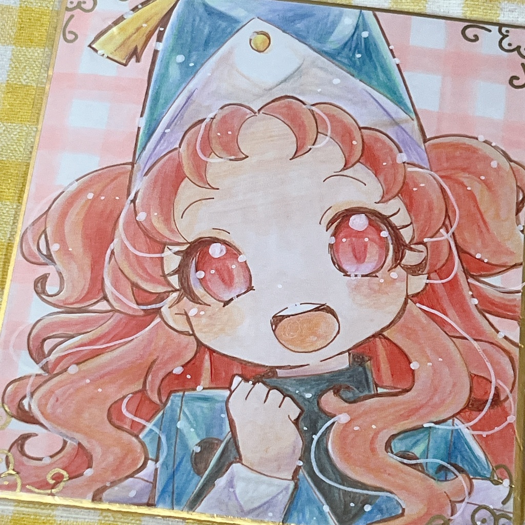 小色紙 とんがり帽子 テティア