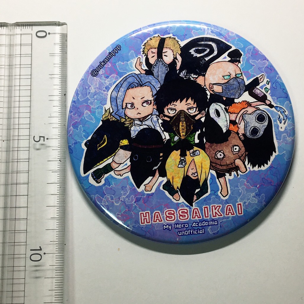 【MHA】八斎會ビッグ缶バッジ(10cm)