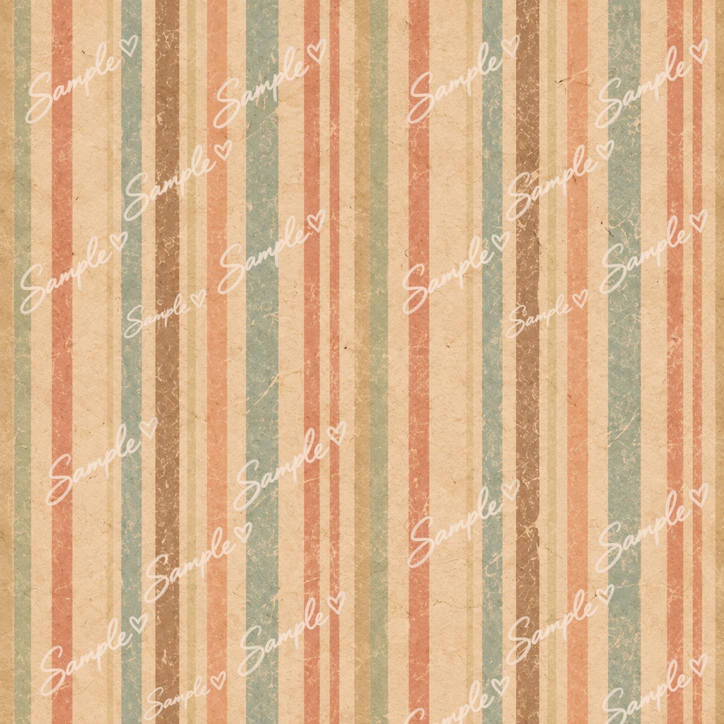 70年代ハワイアンシリーズ70’s Hawaiian Digital Paper|レトロハワイアン デジタルペーパー 14枚セット
