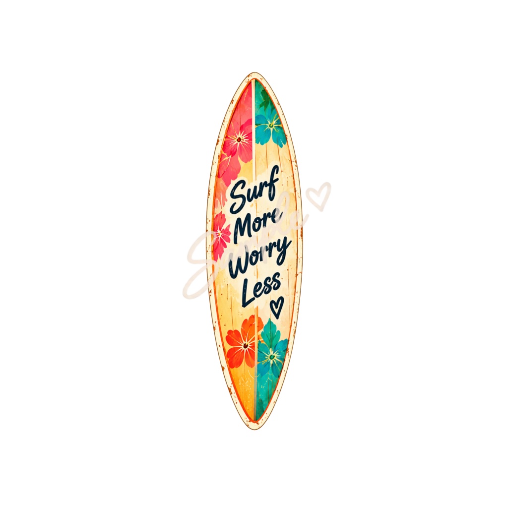 【Canva対応】70年代ハワイアンクリップアート70’s HAWAII CLIPART SET Version 2|レトロハワイアン PNG素材 35点