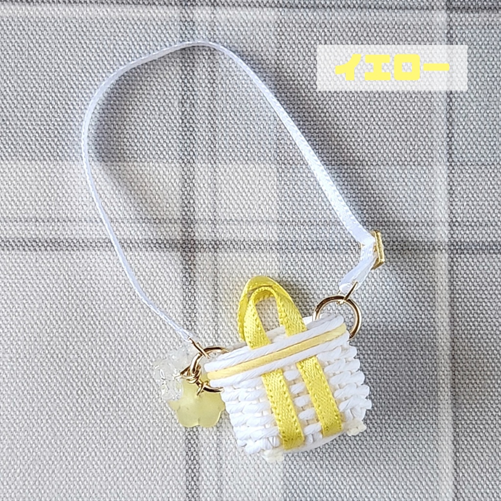 ショルダーかごバッグ-flower-