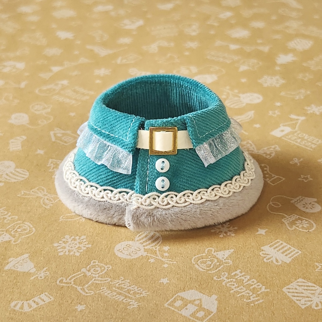 もこもこケープコート