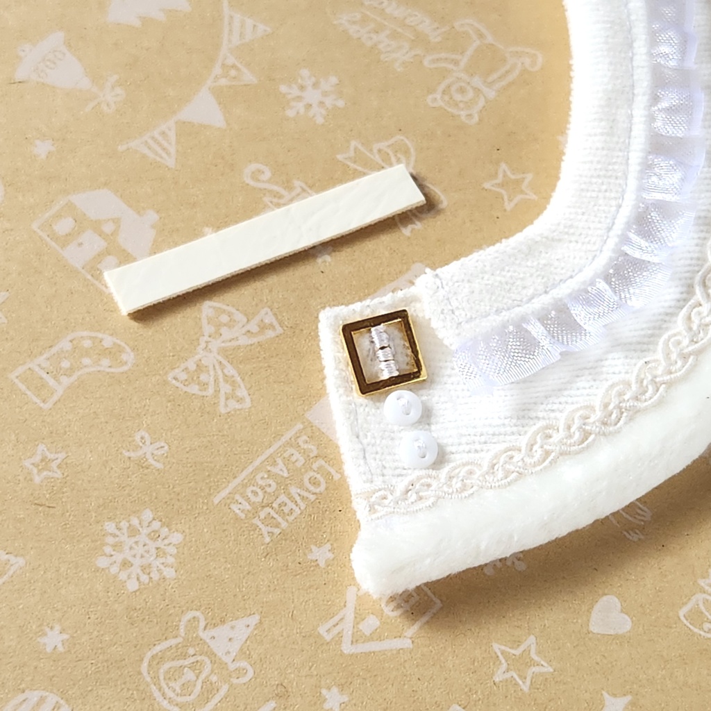 もこもこケープコート