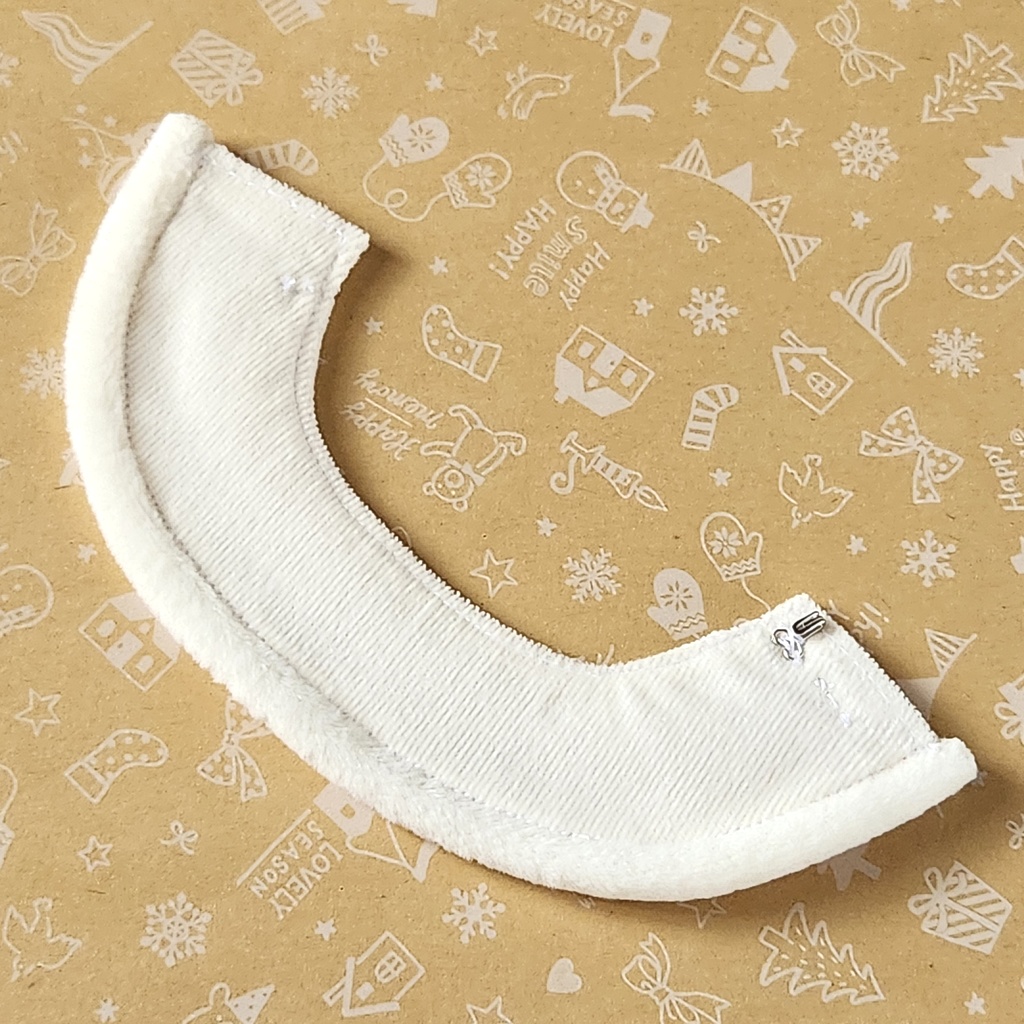 もこもこケープコート