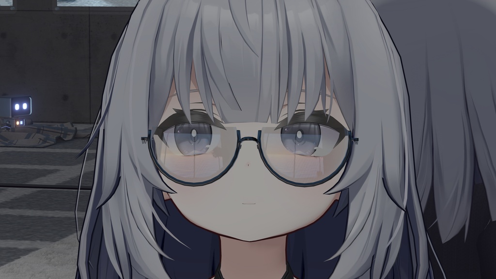 ジトメガネ アンダーリムメガネ