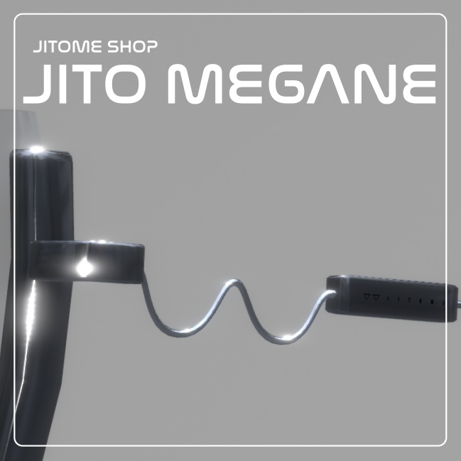 ジトメガネ アンダーリムメガネ