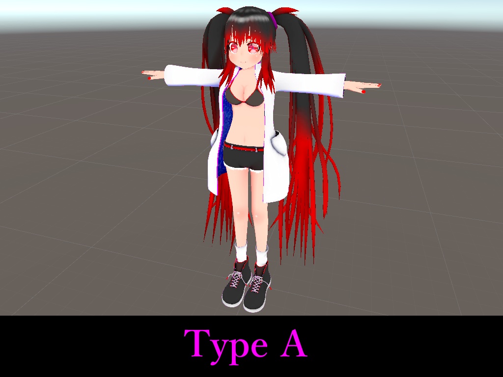 オリジナル3Dモデル【ファキュラ人間体】※現在販売停止中