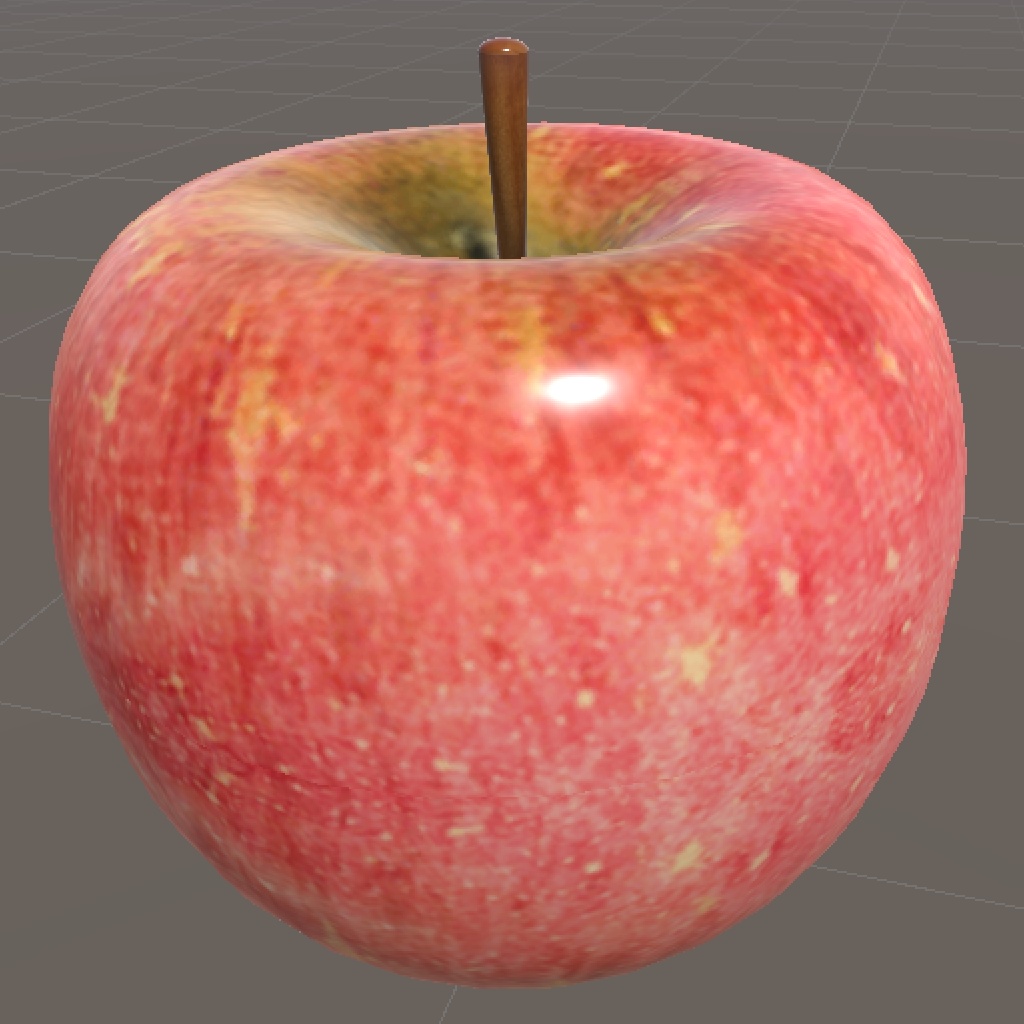 3Dモデル【本気のリンゴ-Apple-】