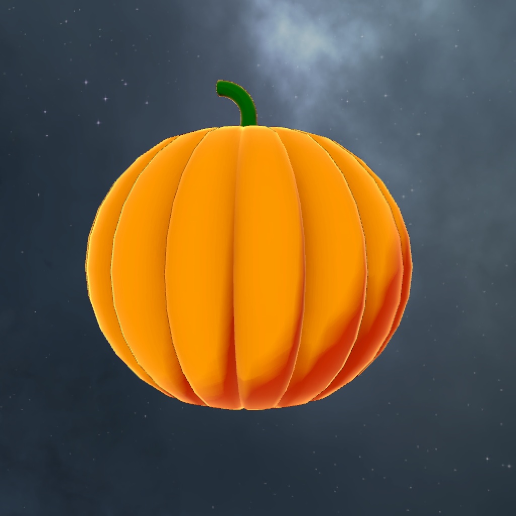オリジナル3Dモデル【パンプキンヘッド-Pumpkin Head-】