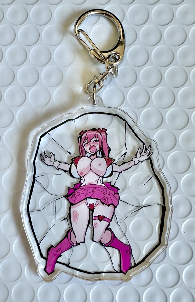 こよみ叩きつけアクリルキーホルダー