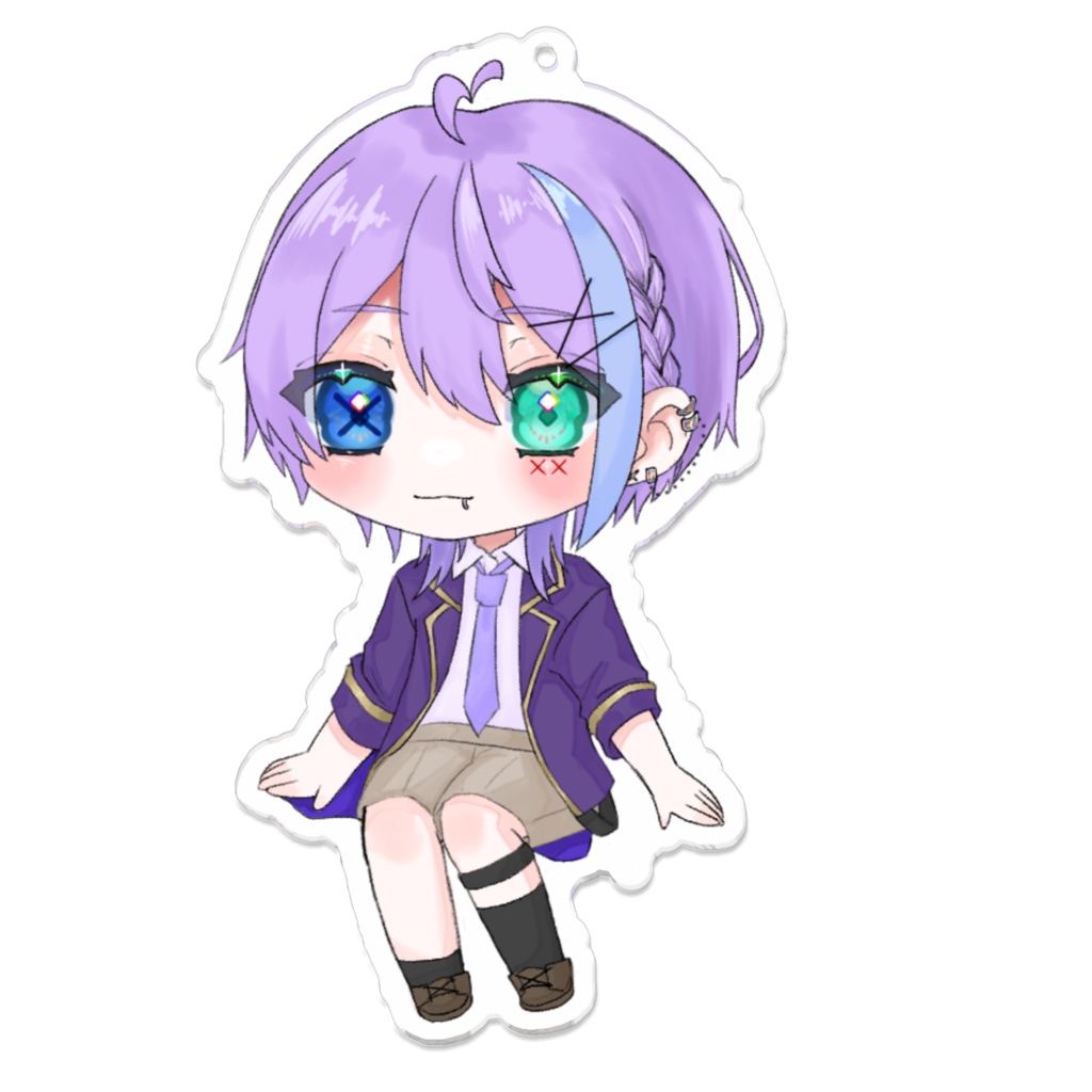 【二次創作】東雲麗翔　アクリルキーホルダー