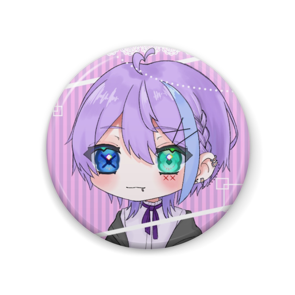 【二次創作】東雲麗翔　缶バッジ
