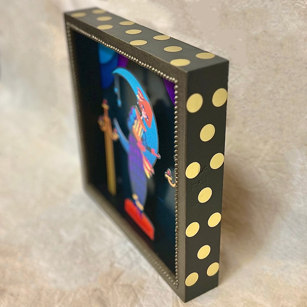 眠れない夜のためのサーカス ボックス額入りカード