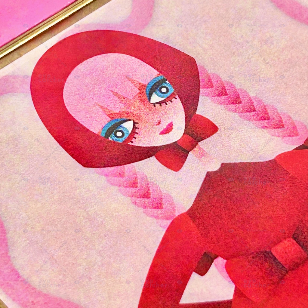 バブーシュカの少女 #2 額入りカード