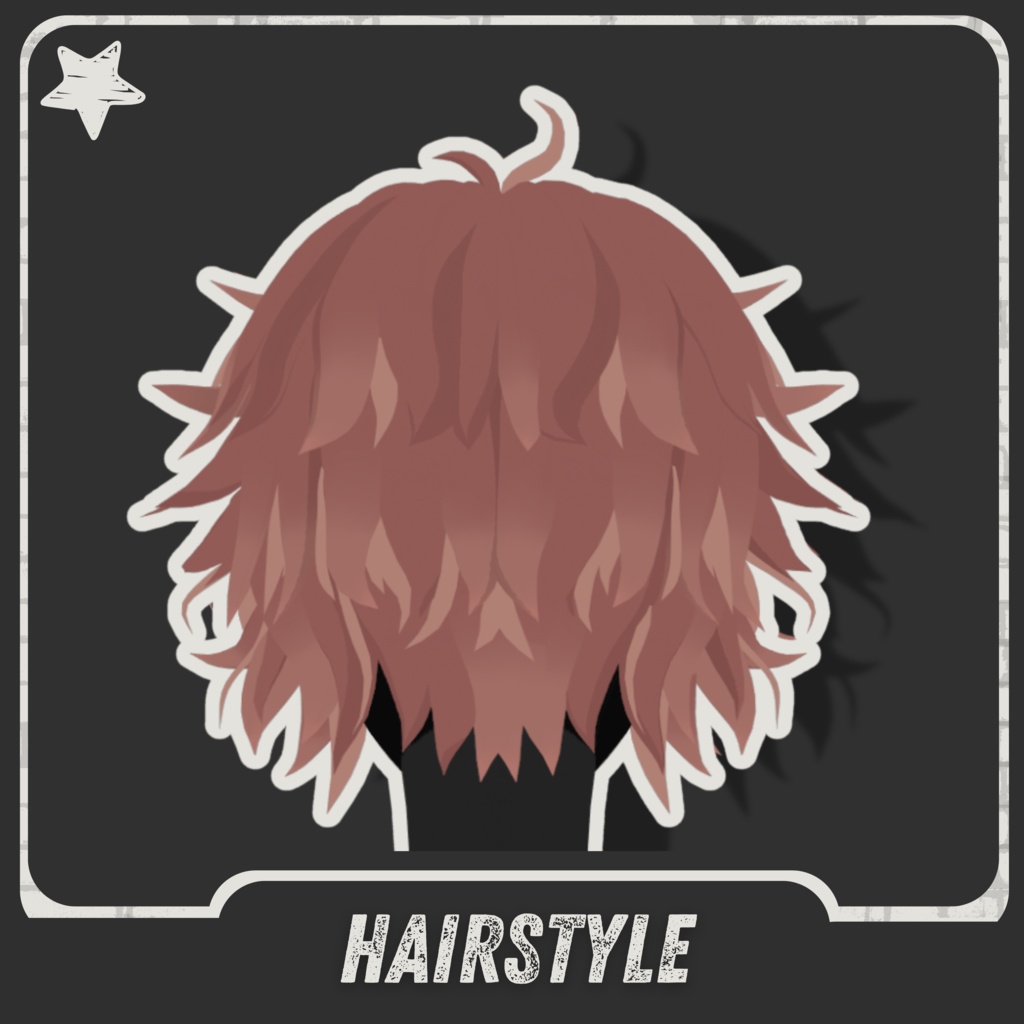 | ๐๐๐๐๐ | Short Hair #1 Recolorable