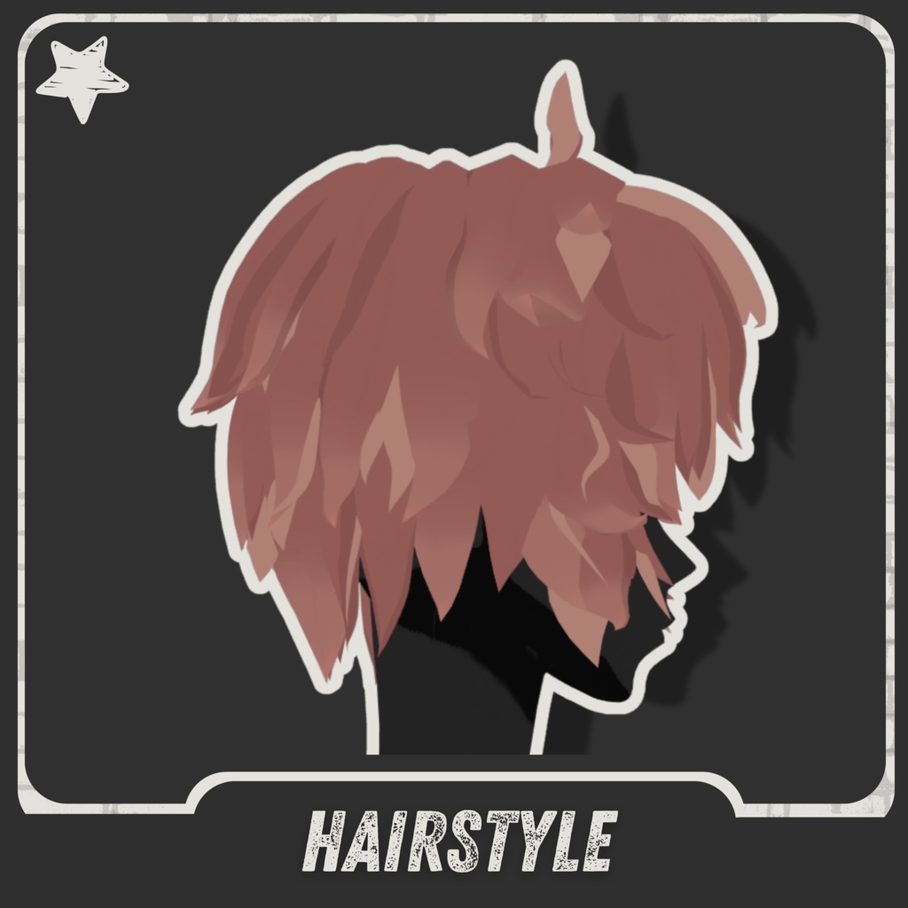 | ๐๐๐๐๐ | Short Hair #1 Recolorable