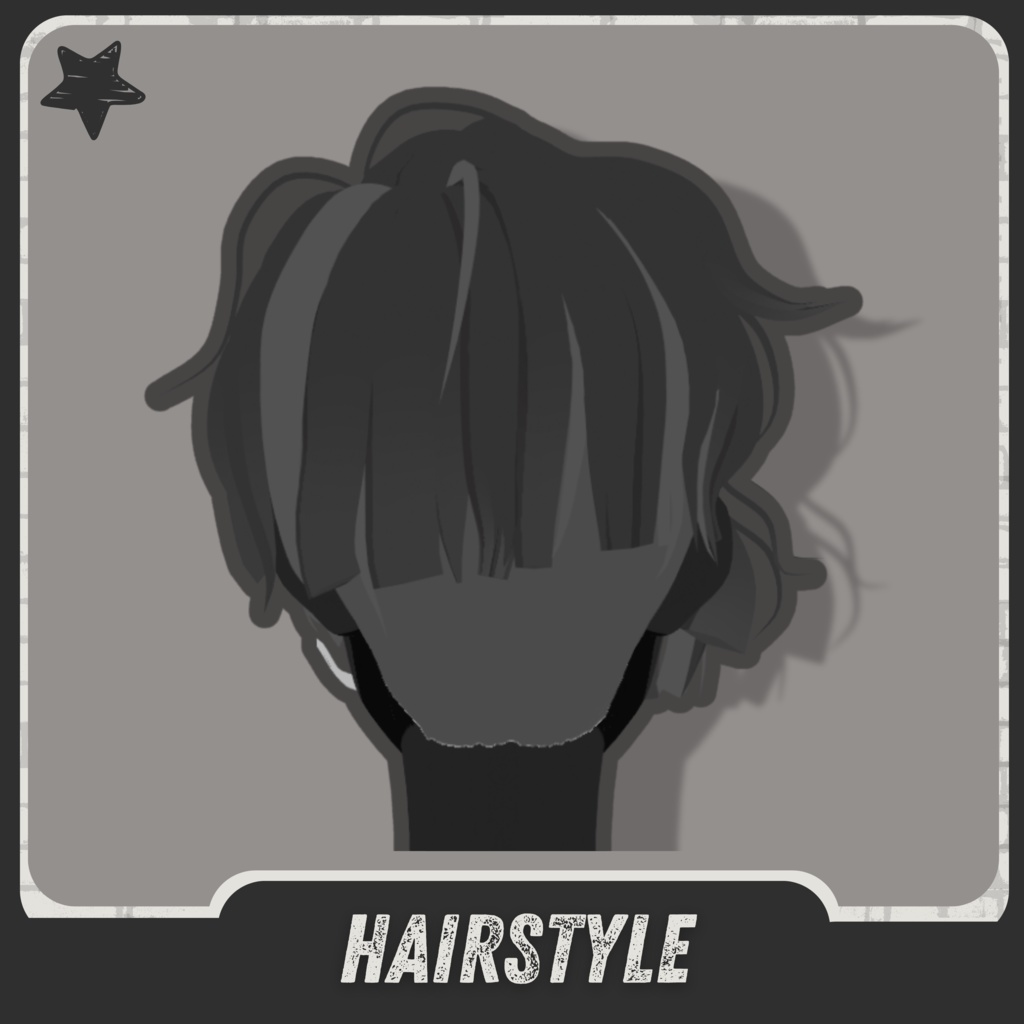 | ๐๐๐๐๐ | Short Hair #2 Recolorable