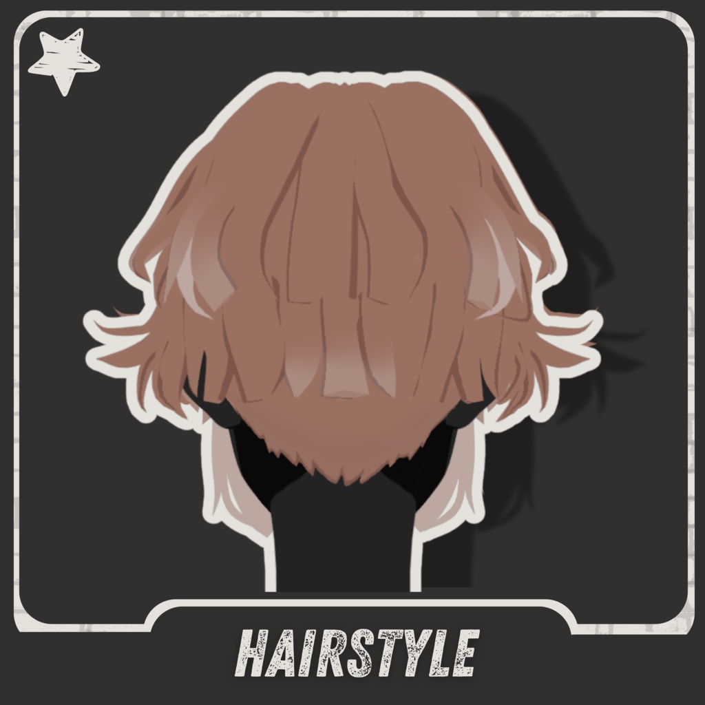 | ๐๐๐๐๐ | Short Hair #3 Recolorable