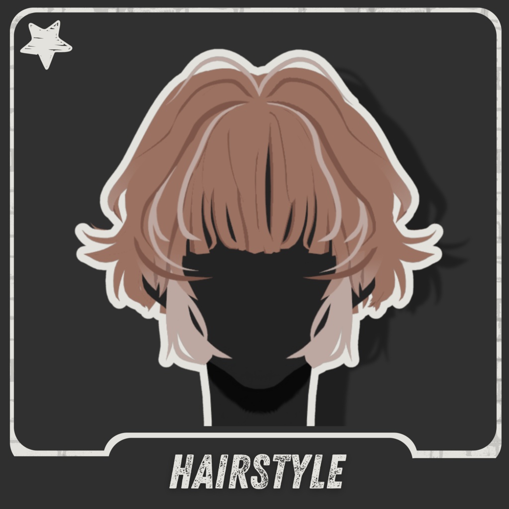| ๐๐๐๐๐ | Short Hair #3 Recolorable