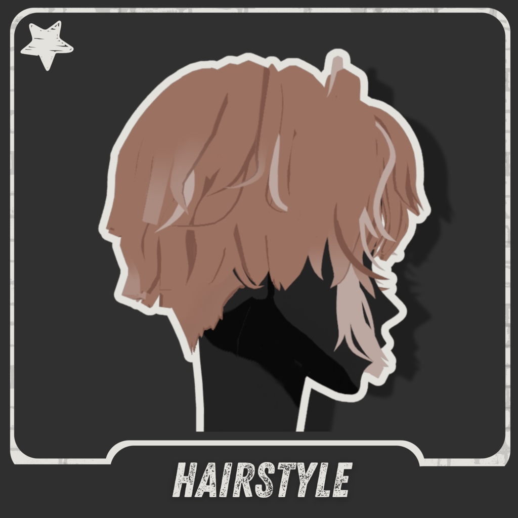 | ๐๐๐๐๐ | Short Hair #3 Recolorable