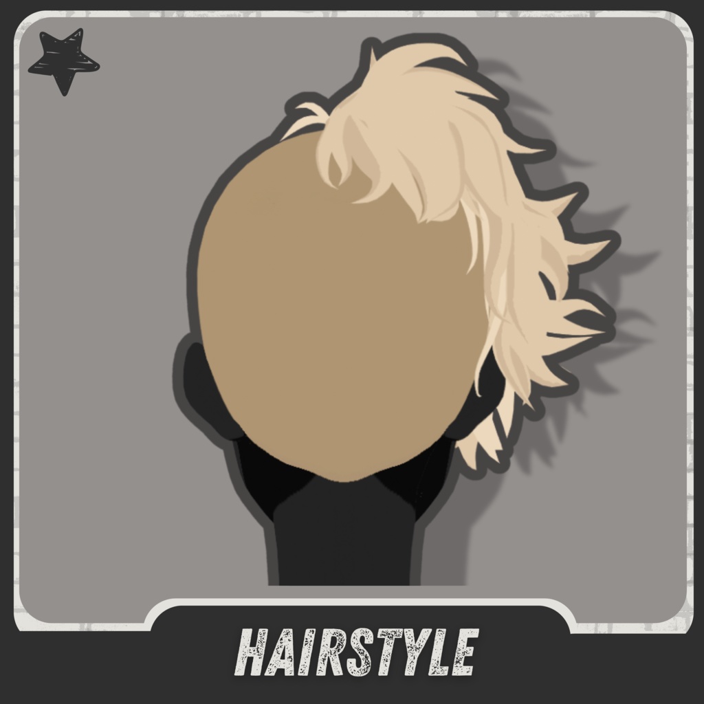 | ๐๐๐๐๐ | Short Hair #4 Recolorable