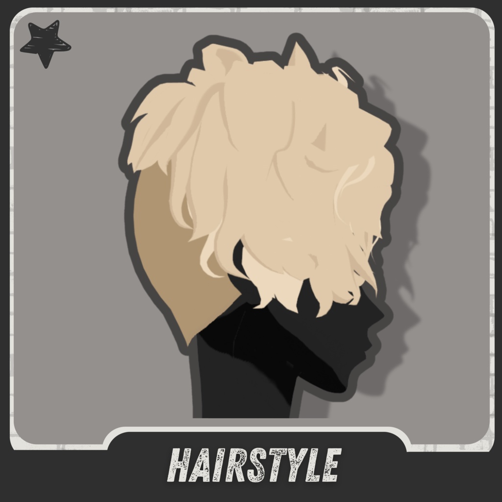 | ๐๐๐๐๐ | Short Hair #4 Recolorable