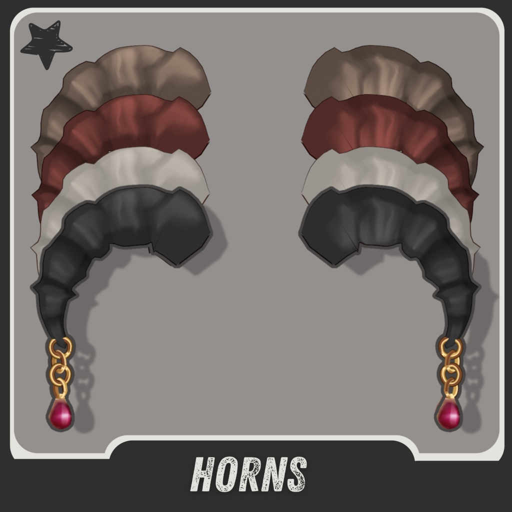 | ๐๐๐๐๐ | Demon Horns #1 +colors