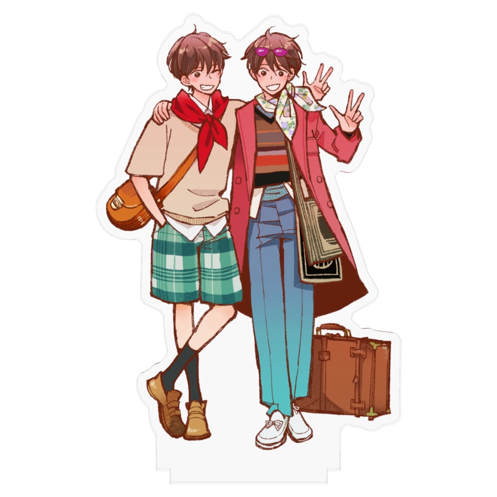 双子ニコ君と楽しい旅行アクスタ