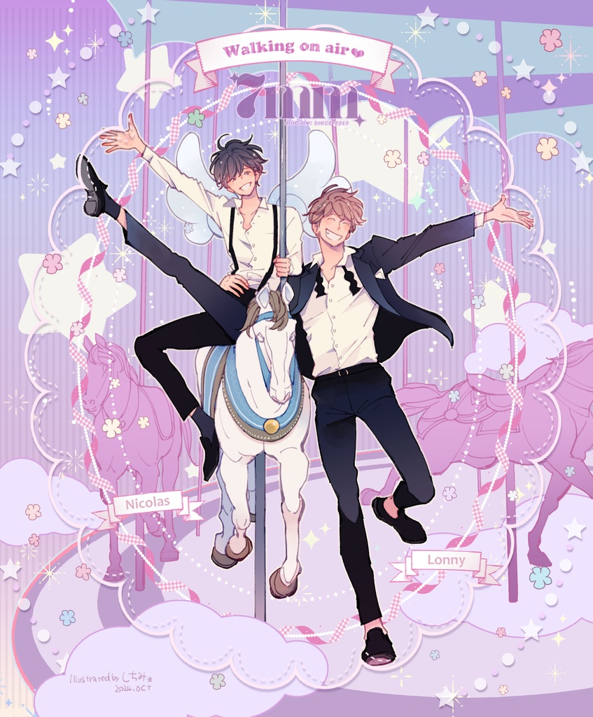 ロニ💗ニコゆめかわマウスパッド