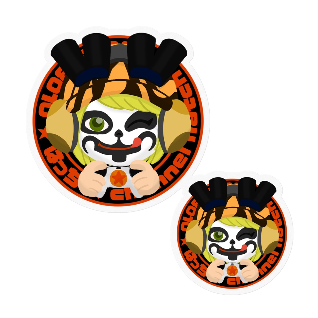 ちゃんはちロゴステッカー(2種)