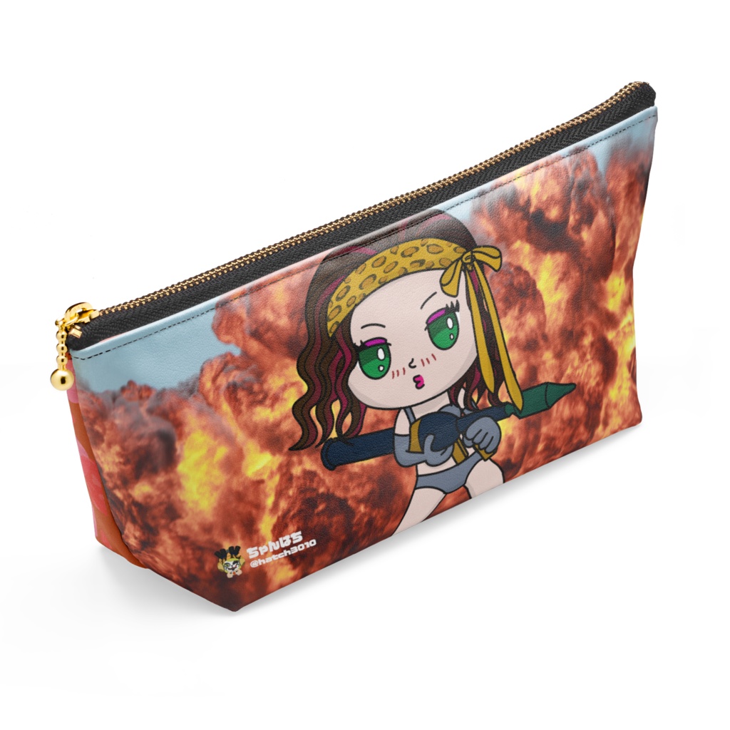 【シティスト】裏オプ&かまんぼーのレザーポーチ