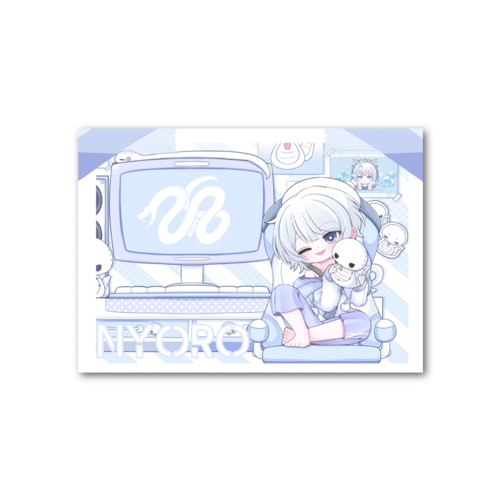 げーみんぐにょろ【フォトカード】