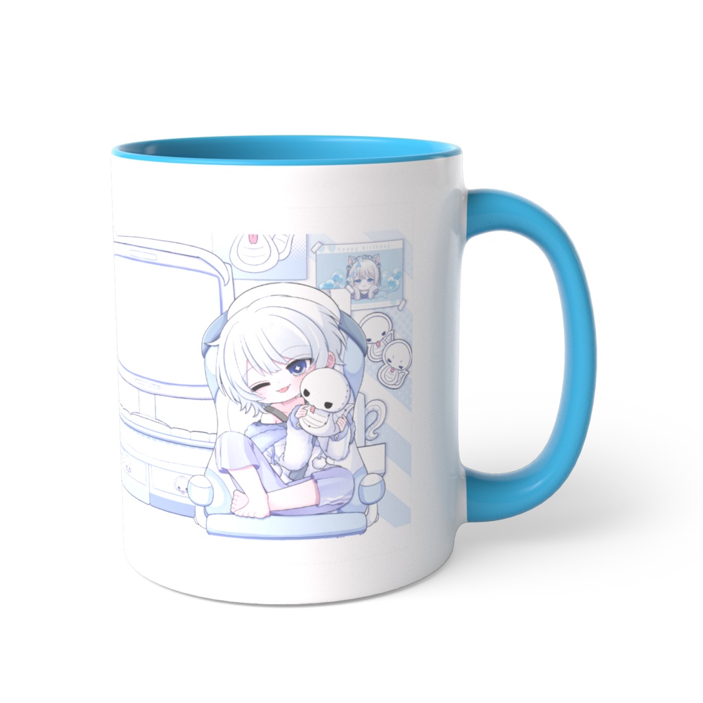 げーみんぐにょろ【ツートンマグカップ】