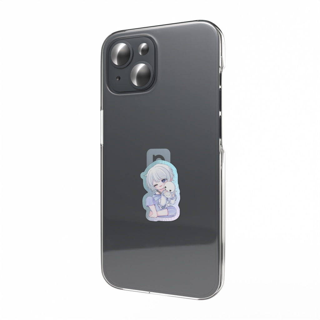 げーみんぐにょろ【オーロラスマホステッカー】