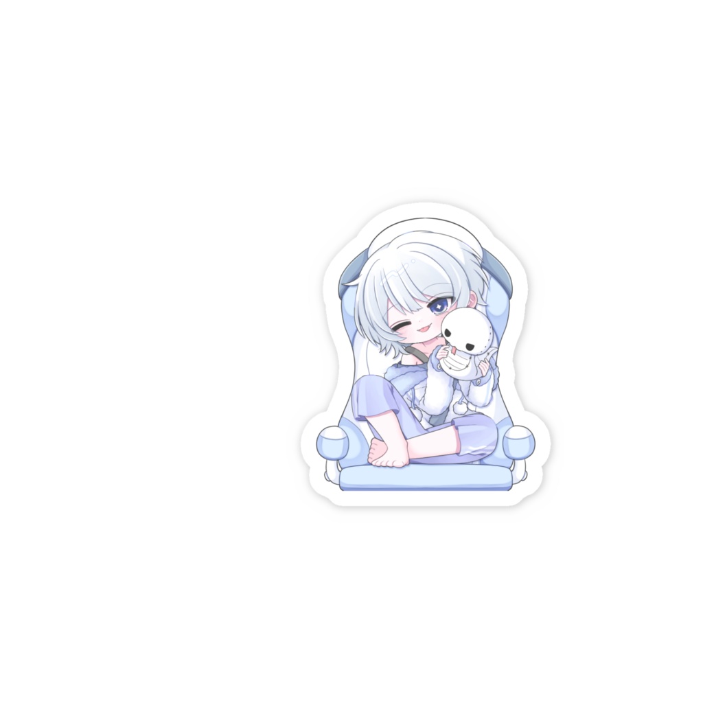 げーみんぐにょろ【スマホステッカー】