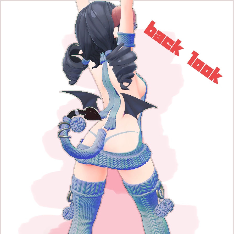 【オリジナル3Dコスチューム】 サキュバスちゃんの童貞を殺すセーター